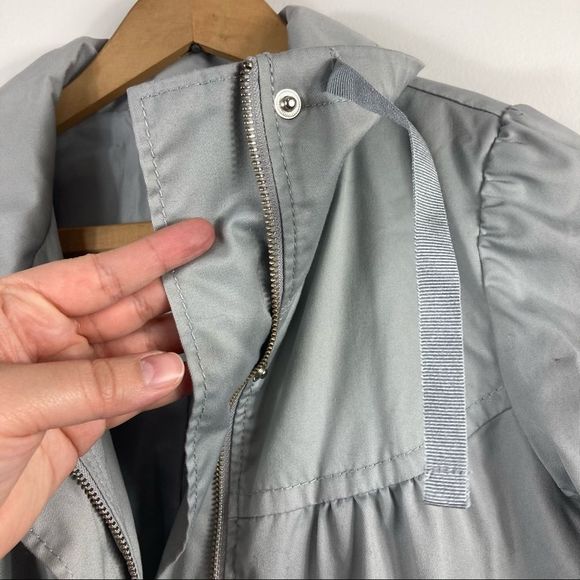 H&M Women's Gray Jacket Size 4 - Picture 4 of 8